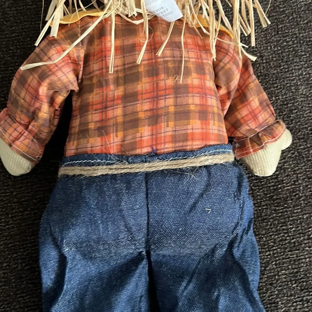 Autumnal Scarecrow Decoration For Tabletop Use- 22” by 15”
